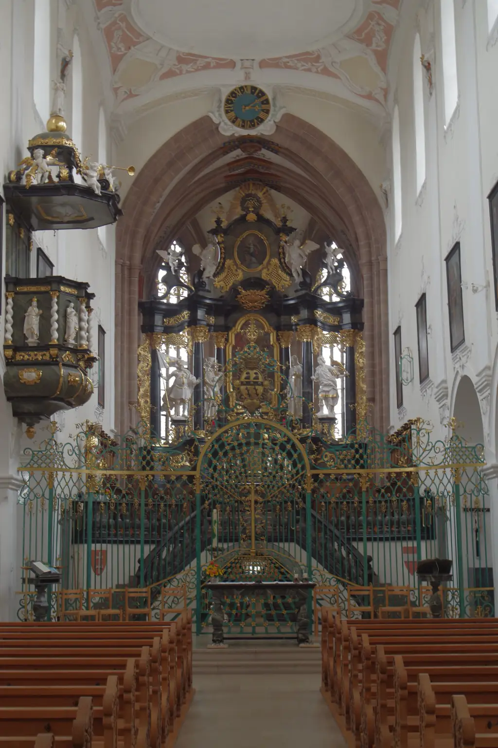Das Verenamünster in Bad Zurzach mit dem Grab der heiligen Verena.
